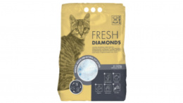 M-PETS (FRESH DIAMONDS) კატის ქვიშა, სილიკონი 5ლ.