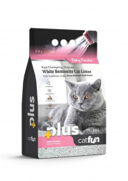 ქვიშა Catfun Plus  ბავშვის პუდრა 10 ლ
