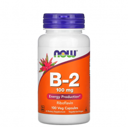 Витамин B-2, NOW Foods