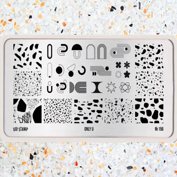 Go!Stamp! Stamping Plate - No. 156 Only U