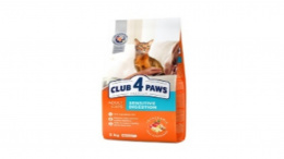 CLUB 4 PAWS კატებისათვის (მგრძნობიარე კუჭნაწლავი)
