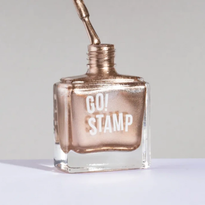 Go!Stamp Stamping Polish - 013 Champagne Gold 11ml