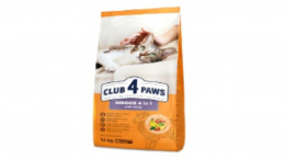 CLUB 4 PAWS (Indoor 4 in 1) სახლის კატებისათვის