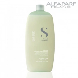 Alfaparf - Мицеллярный шампунь для чувствительной кожи Semi Di Lino Scalp Relief Успокаивающий, 1000ml