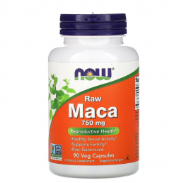 Мака необработанная, NOW Foods