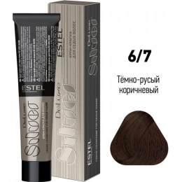 Estel DeLuxe Silver (for gray hair) - cream dye 6/7 (60 ml)