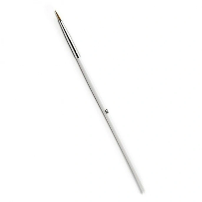 NAIL ART Thin Design Brush No. 0 (white)