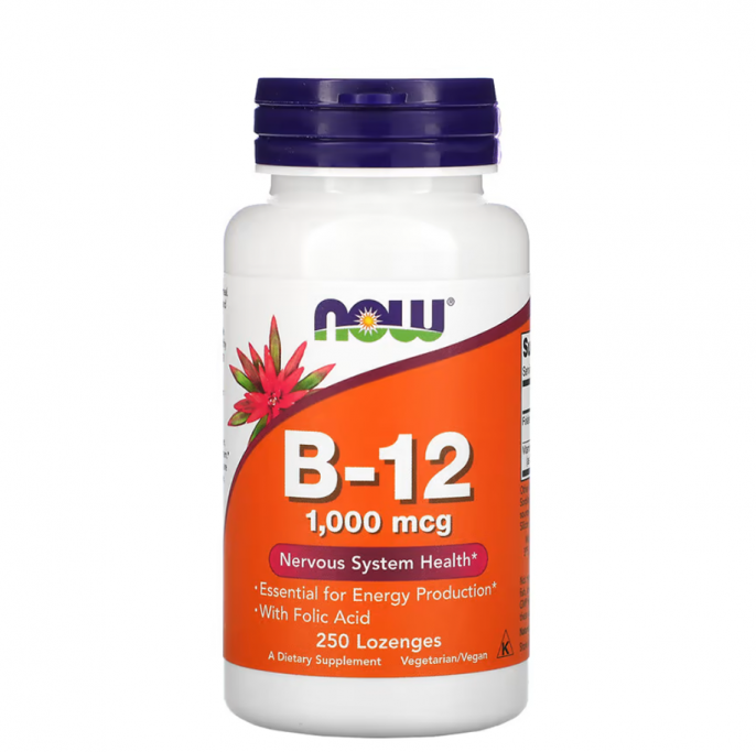 Витамин B12, NOW Foods