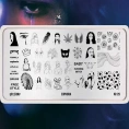 Go!Stamp! Stamping Plate - No. 129 Euphoria