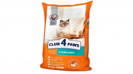 CLUB 4 PAWS სტერილიზებული კატებისათვის ქათმით