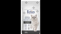 ქვიშა FELIN ნახშირით სურნელის გარეშე 10ლ