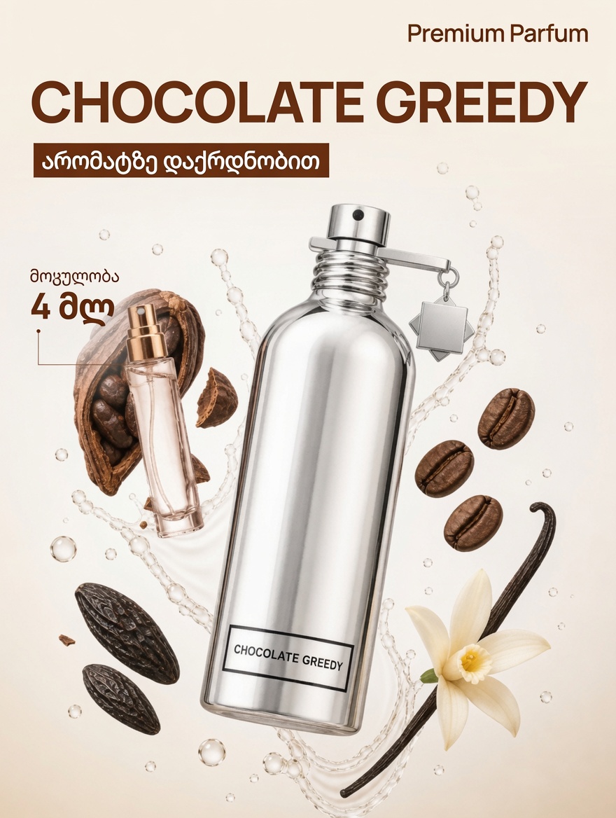 Montale chocolate greedy духи шоколад 6 мл